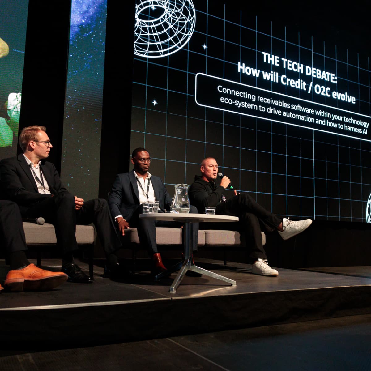 Credit Matters conference attendees networking at the event