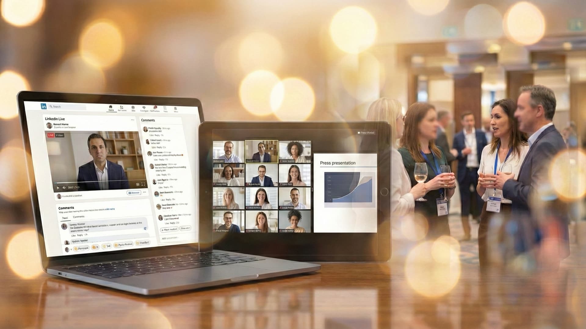 Callisto live events and community sessions